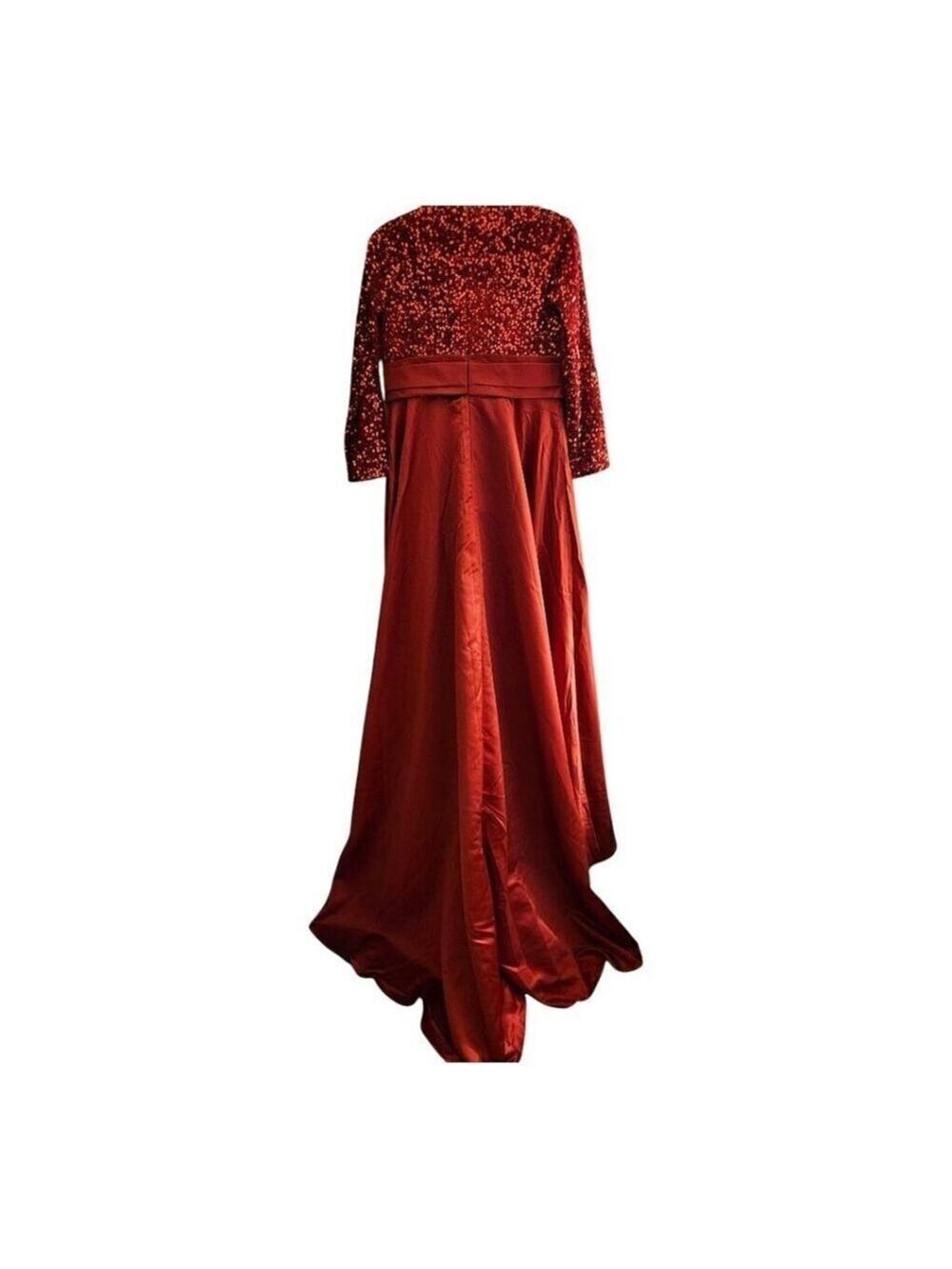 LanTing Wedding Dress, M, Red - Picture 8 of 14